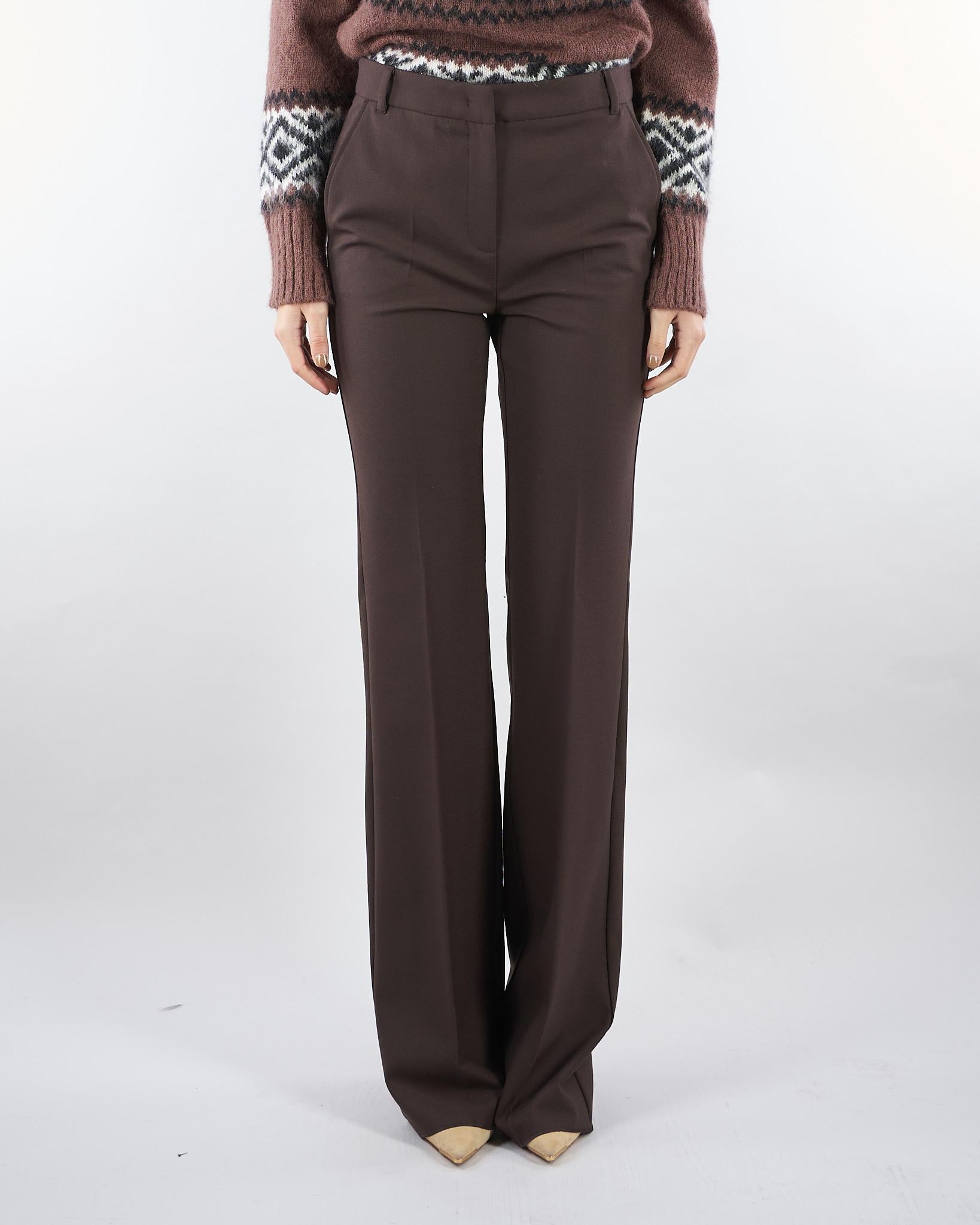 Pantalone Moro flare in misto lana stretch CRISMA 5 MARELLA 
