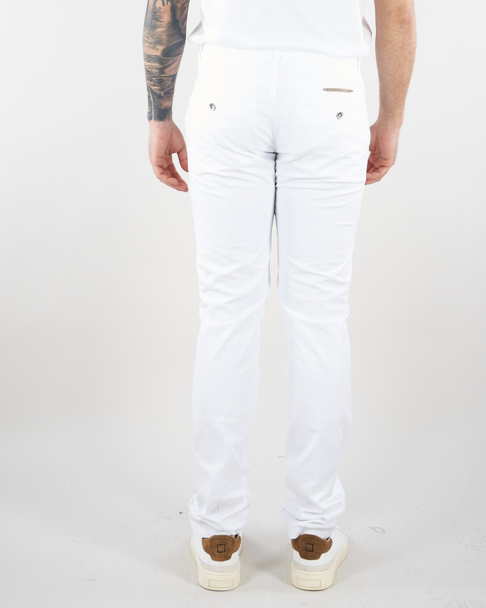 Pantalone Bianco in cotone con tasche america CHINOSREY17T246 1 CAMOUFLAGE 
