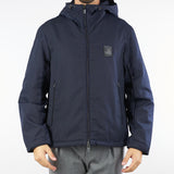Giubbotto Blu con cappuccio in nylon EM003417AF18264 UB118 EMPORIO ARMANI 