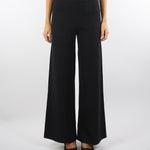 Pantaloni Nero ampi in maglia ADAM 13 PENNY BLACK 