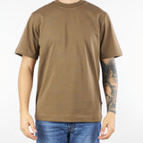 T-shirt Tabacco in cotone pesante XM4228 75 YES LONDON 