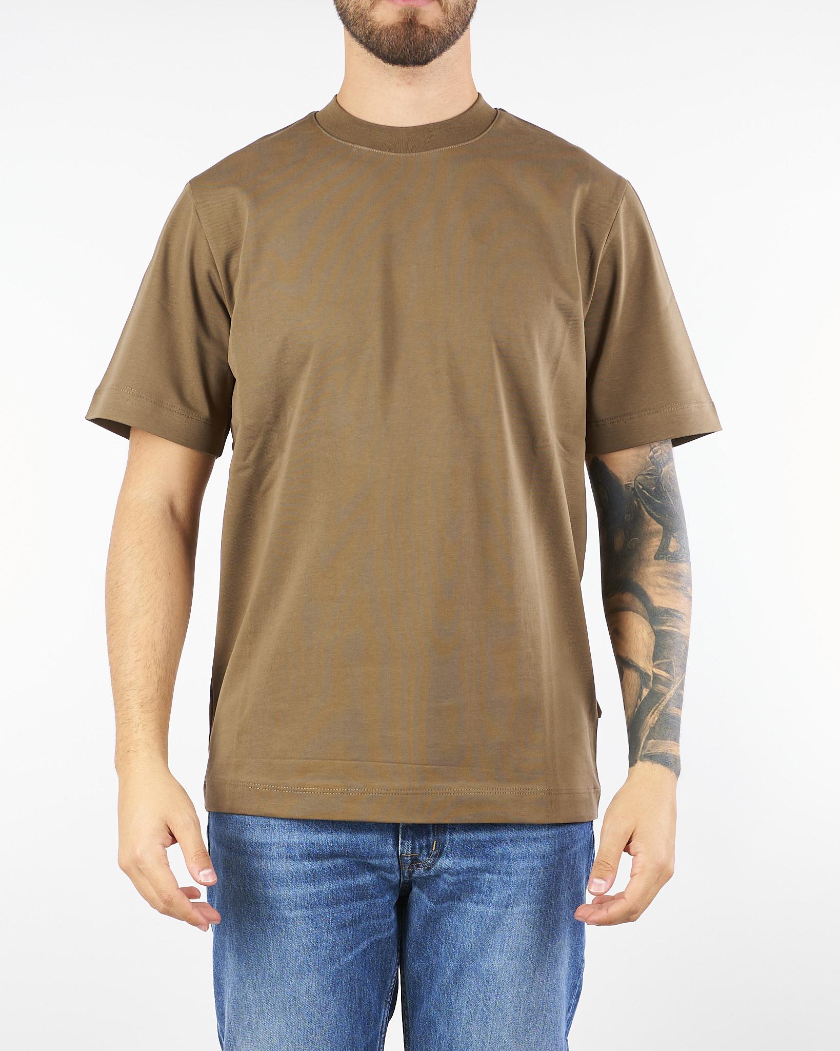 T-shirt Tabacco in cotone pesante XM4228 75 YES LONDON 