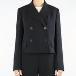 Giacca Nero in cady CAPRERA 1 MAX MARA STUDIO 