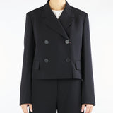 Giacca Nero in cady CAPRERA 1 MAX MARA STUDIO 