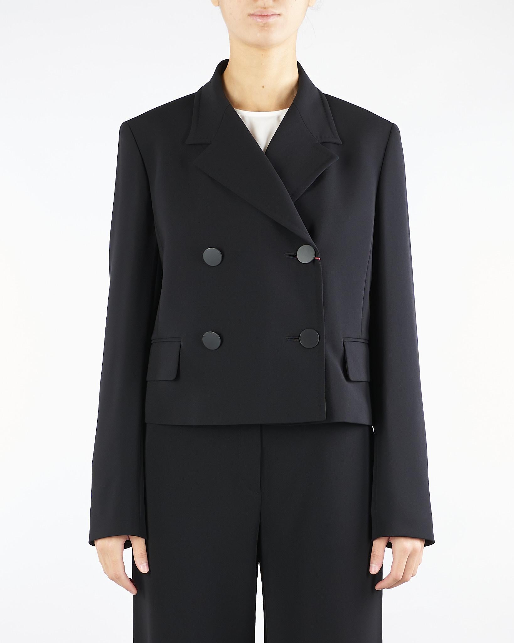 Giacca Nero in cady CAPRERA 1 MAX MARA STUDIO 