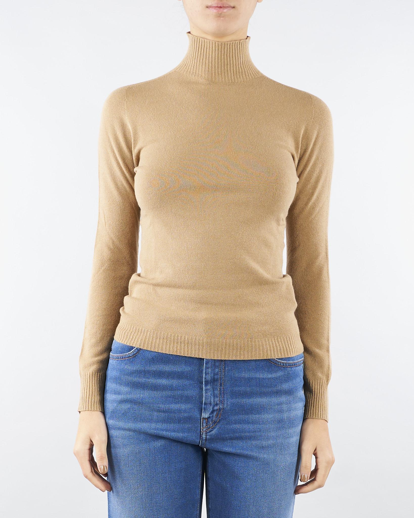 Maglia Dolcevita Cammello in misto cashmere D47EM015EP2 MF700 ERMANNO BY ERMANNO SCERVINO 