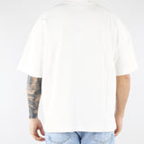 T-shirt Bianco oversize con logo TS3740 1 I'M BRIAN 