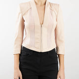 Giacca corta in ecopelle Nenette