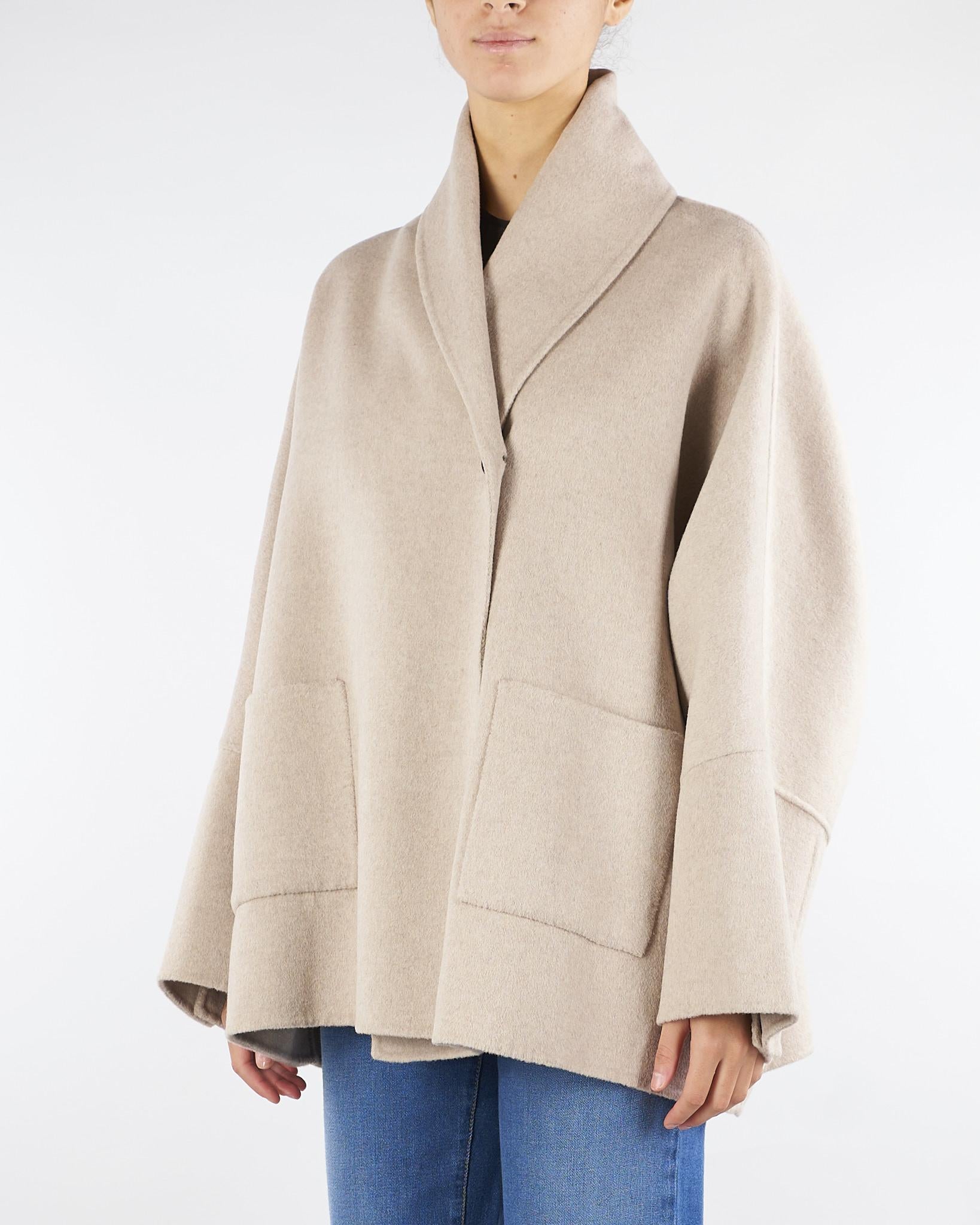 Cappotto corto Beige Oversize TF0012 114 VICOLO 