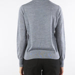 Maglia dolcevita Grigio in lana merinos MITA 742 NENETTE 