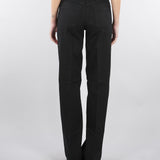 Jeans dritto Nero in bull di cotone con accessori gold PJ25D61E2 110 ELISABETTA FRANCHI 