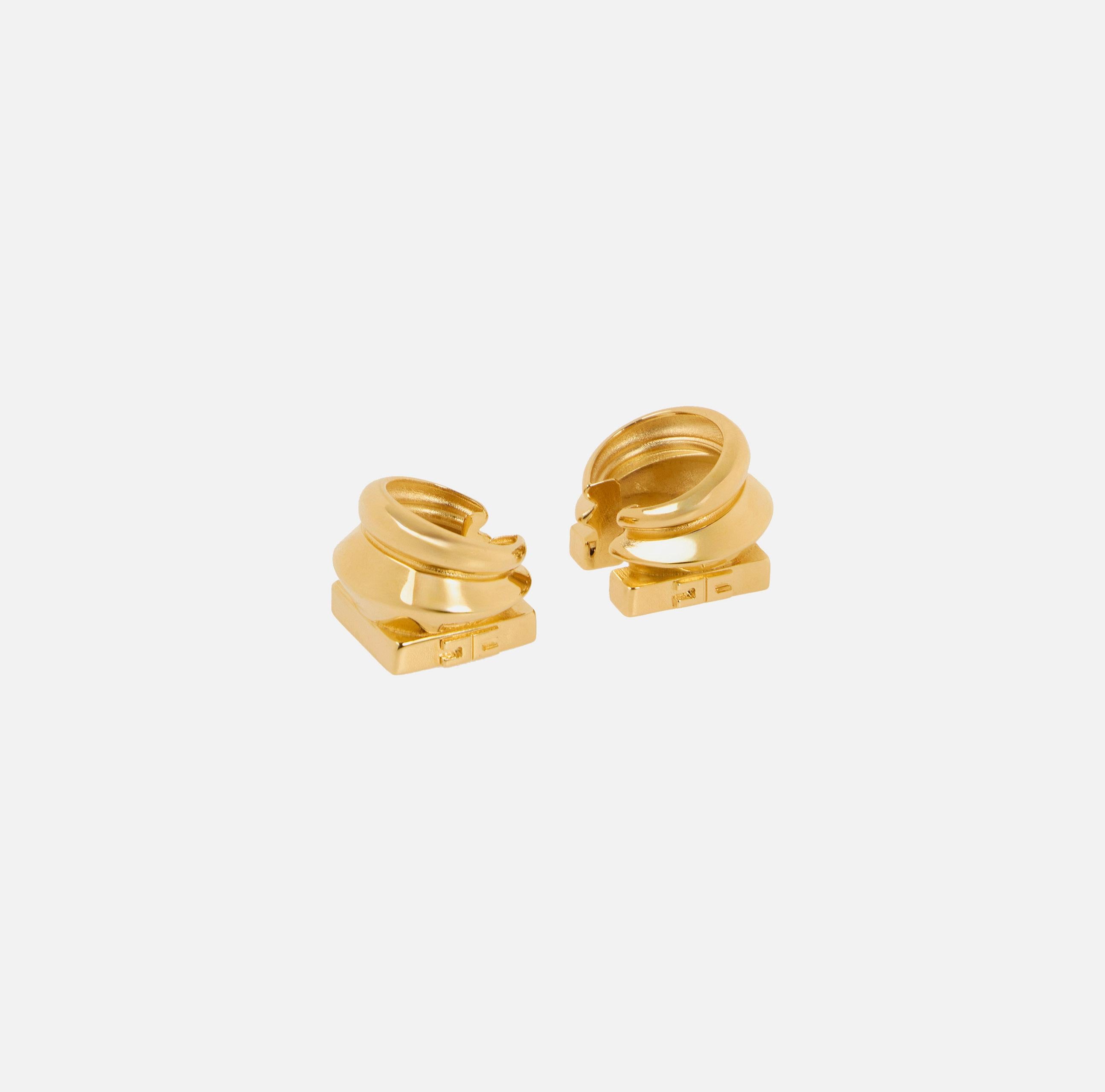 Orecchini earcuff con logo inciso OR19B61E2 U95 ELISABETTA FRANCHI 
