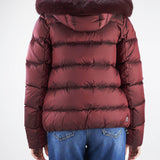 Piumino corto con vera pelliccia Colmar