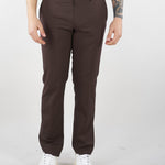 Pantalone Marrone in pura lana vergine e seta 2745792718487 30 CORNELIANI 