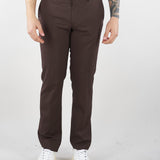 Pantalone Marrone in pura lana vergine e seta 2745792718487 30 CORNELIANI 
