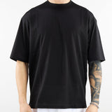 T-shirt basic boxy fit con ricamo logo al fondo Low Brand