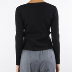 Cardigan Nero con zip Cerryl CERRYL 700 NENETTE 