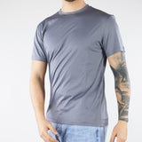 T-shirt Grigio in jersey di cotone 4030M001263210 98 MANUEL RITZ 