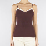 Top Marrone in maglia MLLGESTRO 1 MARELLA 