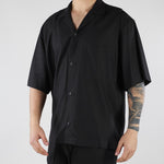 Camicia Nero in lino CA3637 9 I'M BRIAN 