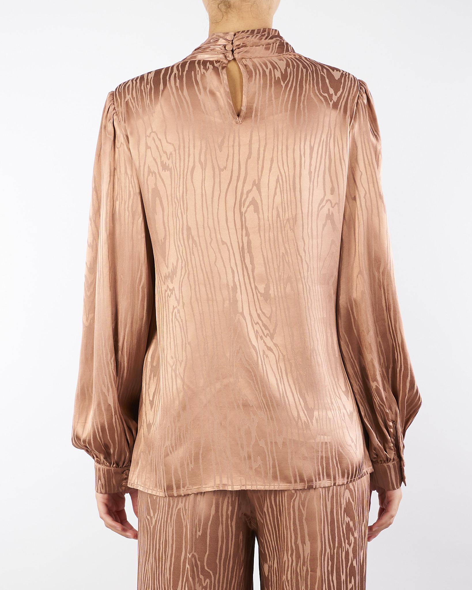 Camicia Bronzo in satin SDBO1006 50 BOHEMIAN VI 