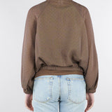 Bomber Nocciola oversize con micro strass MLMCLARINO 1 MARELLA 