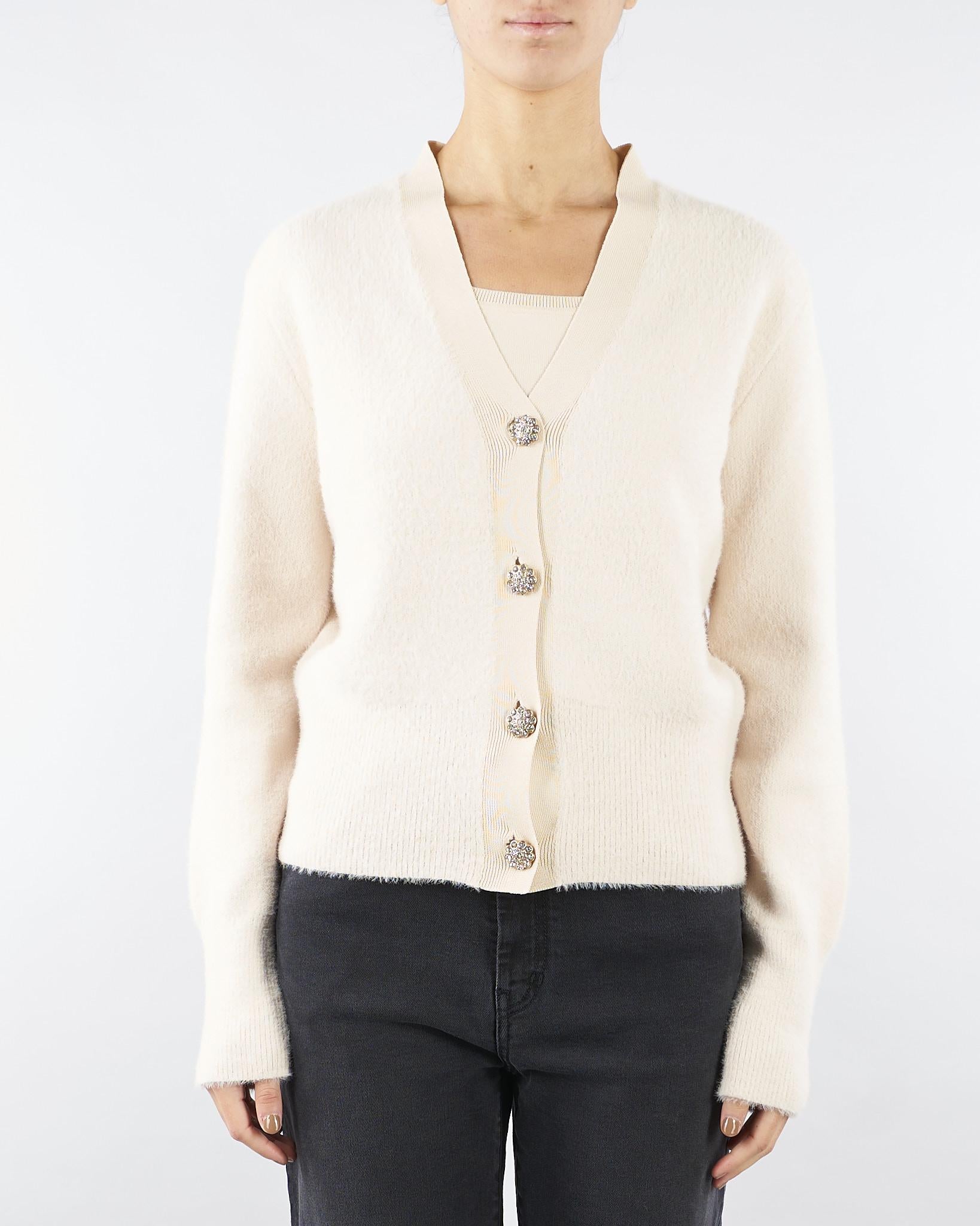 Cardigane Burro con top coordinato RF5235MA39R 10110 BLUGIRL 