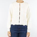 Cardigan jacquard Panna TT3453 282 TWIN SET 