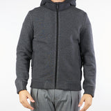 Giubbotto Antracite Woolharrd Duck Hood Zip Soft Jkt W25188 10 RRD 