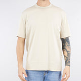 T-shirt Sabbia in jersey con logo aquila embossed asv