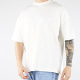 T-shirt Bianco oversize con logo TS3740 1 I'M BRIAN 