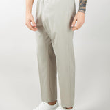 Pantalone con gamba ampia ed elastico in vita Yes London