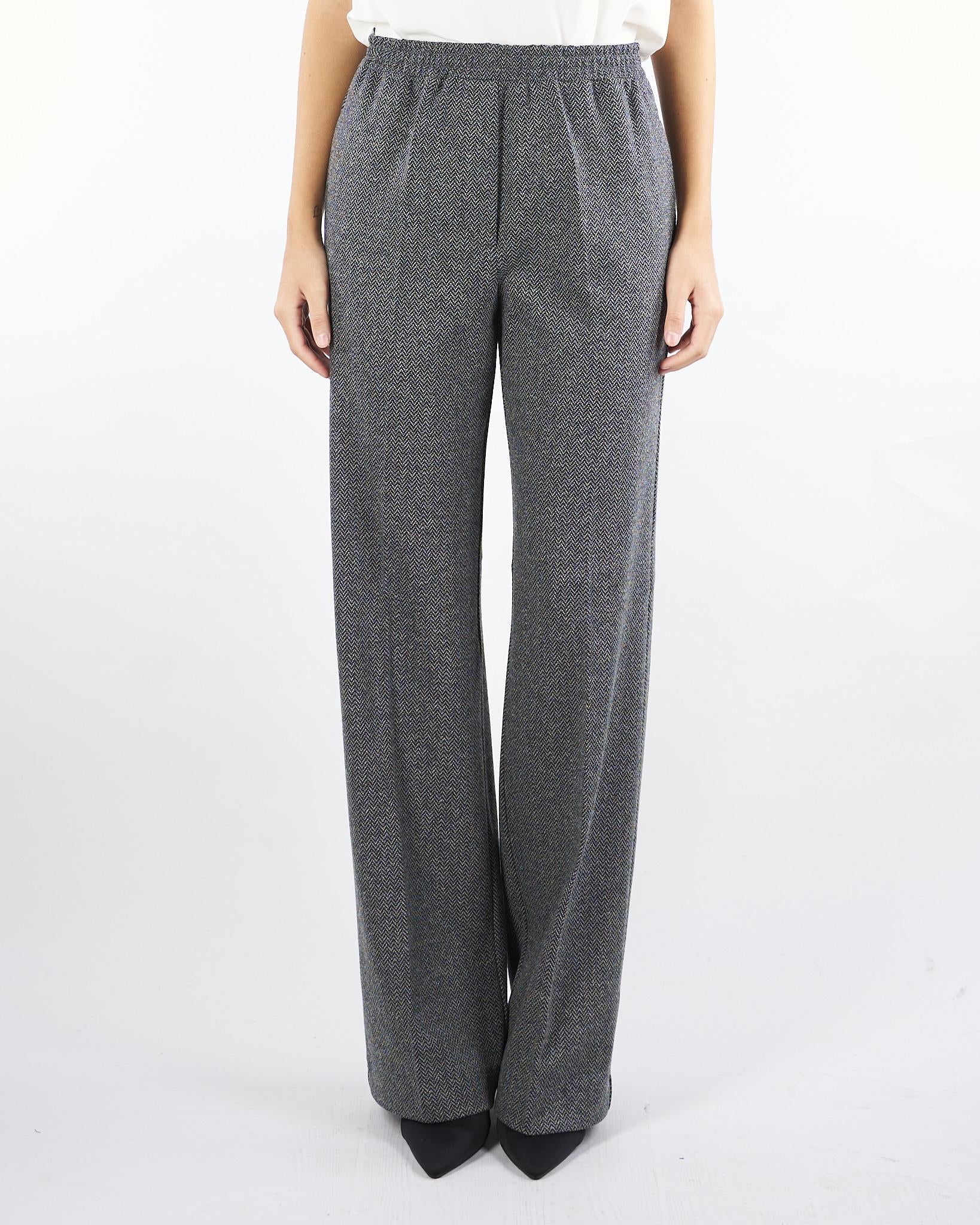 Pantalone Grigio  in jersey jacquard ZELMA 1 MAX MARA WEEKEND 