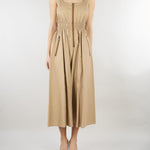 Abito Nocciola in cotone NS223 35 NO SECRETS 
