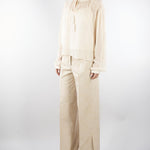 Casacca Crema in georgette ricamata CA151250450268 006 SEVENTY 