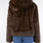 Giaccone in faux fur RF5240E1094 90840 BLUGIRL 