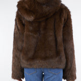 Giaccone in faux fur RF5240E1094 90840 BLUGIRL 