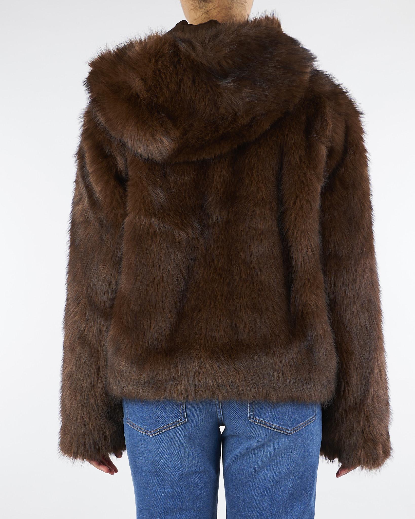 Giaccone in faux fur RF5240E1094 90840 BLUGIRL 