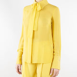 Camicia Sun in georgette e crêpe con fusciacca CA14861E2 EV6 ELISABETTA FRANCHI 