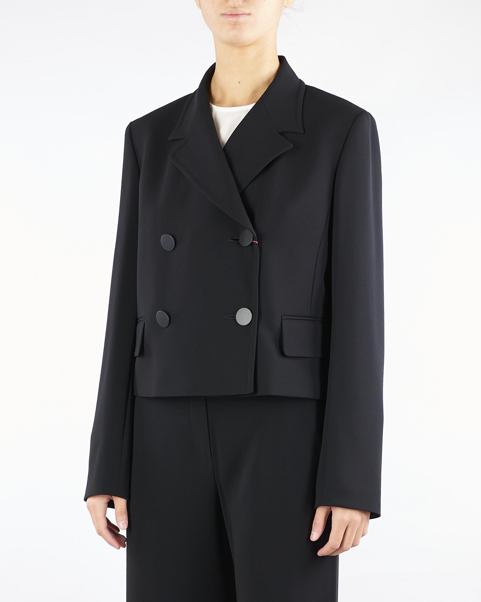 Giacca Nero in cady CAPRERA 1 MAX MARA STUDIO 