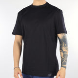 T-shirt Nero in cotone mercerizzato