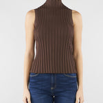 Maglia Marrone in filato di viscosa stretch WKDBAUTTA 7 MAX MARA WEEKEND 