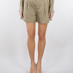 Shorts Fango in ramie SS260176 35 ELEH 