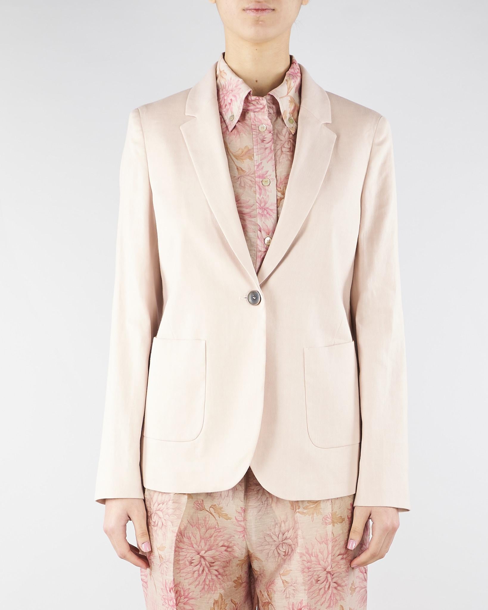 Giacca Rosa slim fit monopetto GI0173320061 572 SEVENTY 