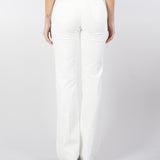 Pantaloni in cotone con fiocchi gioiello