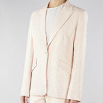 Giacca Cipria Biancas con paillettes BIANCAS 220 NENETTE 