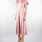 Abito Rosa in satin MLLFALANGE 2 MARELLA 