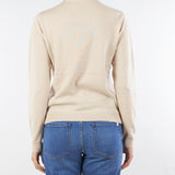 Maglia dolcevita Crema in pura lana e cashmere RI5NT001 1018 ICONA 