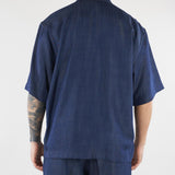 Camicia Blu Oversize effetto Denim CA3632 28 I'M BRIAN 