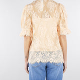 Camicia Pesca in pizzo con fiocco TP2625 11750 TWIN SET 